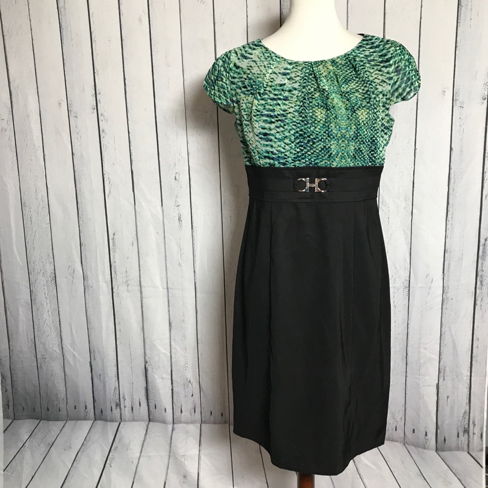Gorgeous Green and Black ALYX Dress
